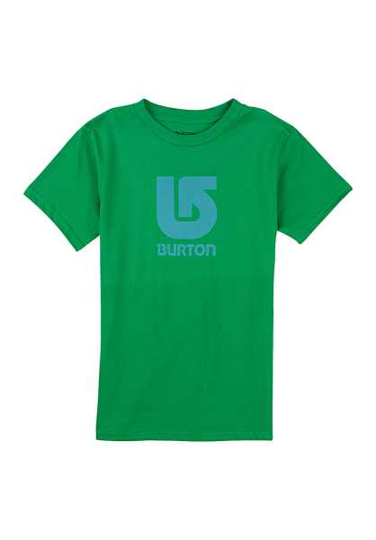 Burton Logo Vertical - Verde Bambini Estate T-Shirts (F9717)